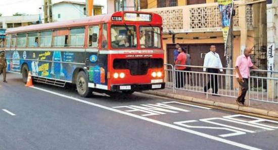 Bus lanes back to operation from Wednesday (01)